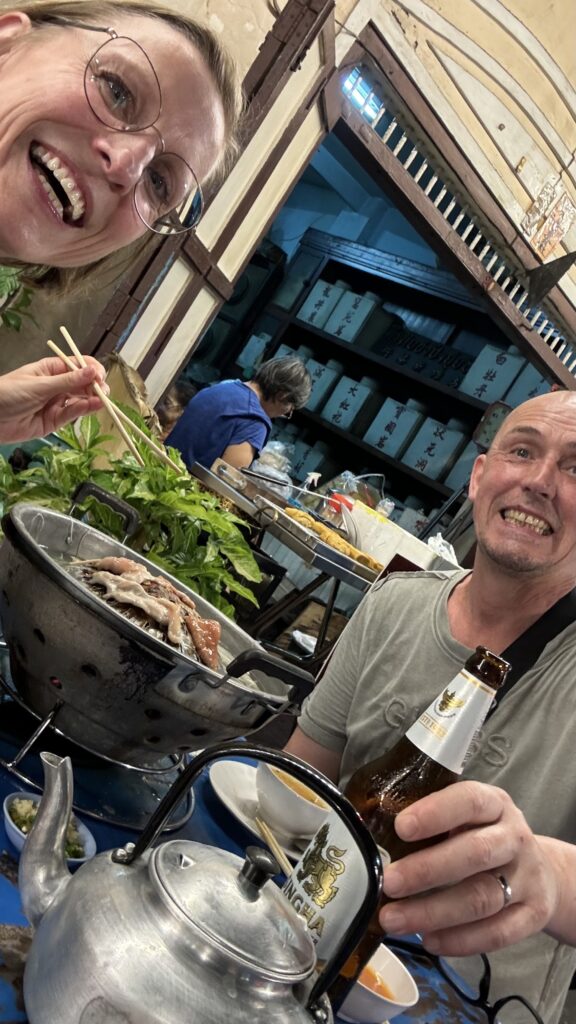 Hotpot essen in China Town Bangkok