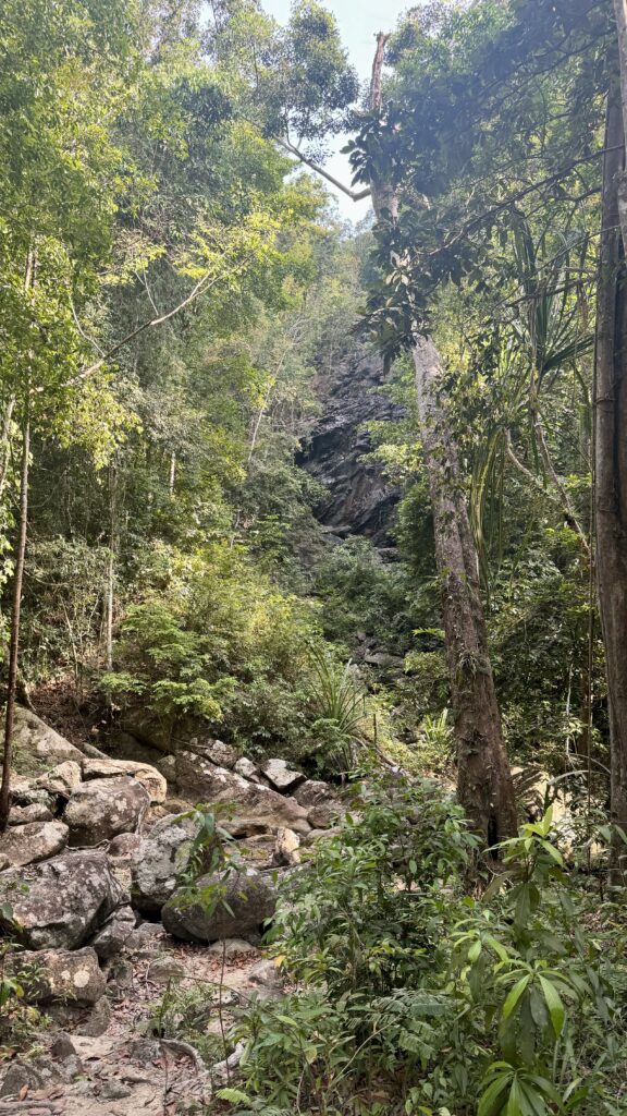 Wasserfall Phaeng OHNE Wasser