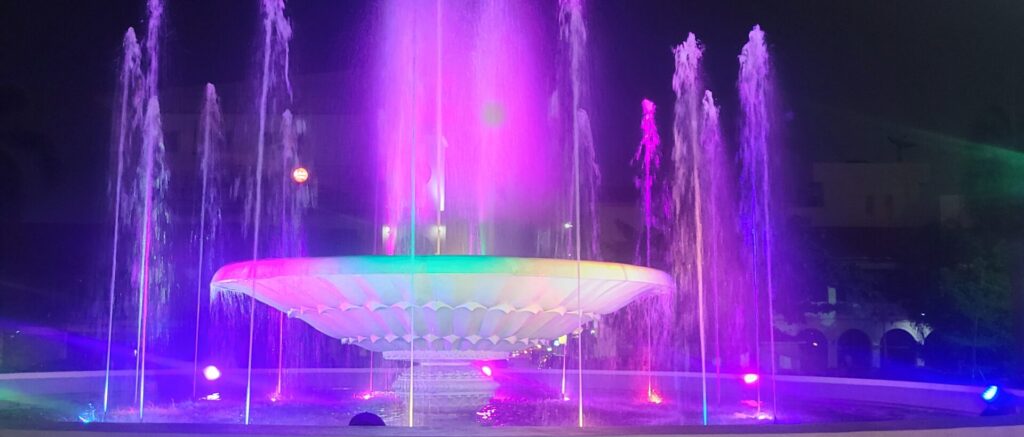 Vientiane Springbrunnen