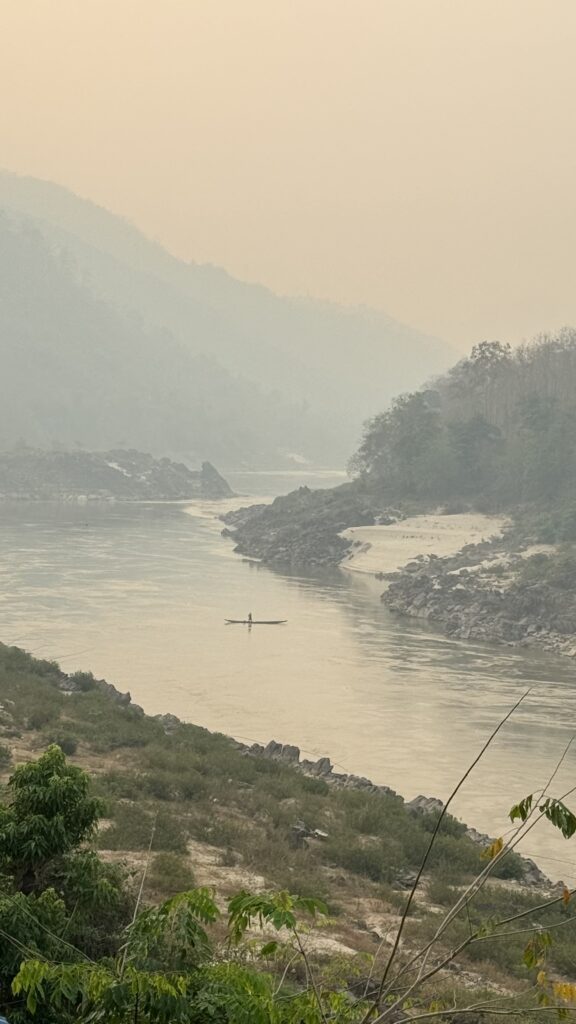 Smog über Mekong