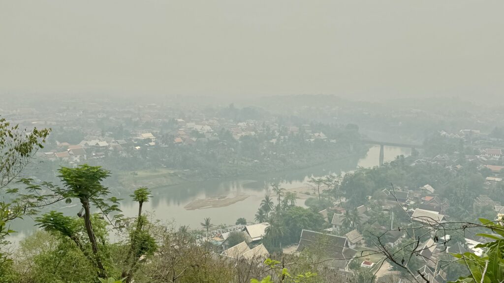 Luang Prabang im Nebel