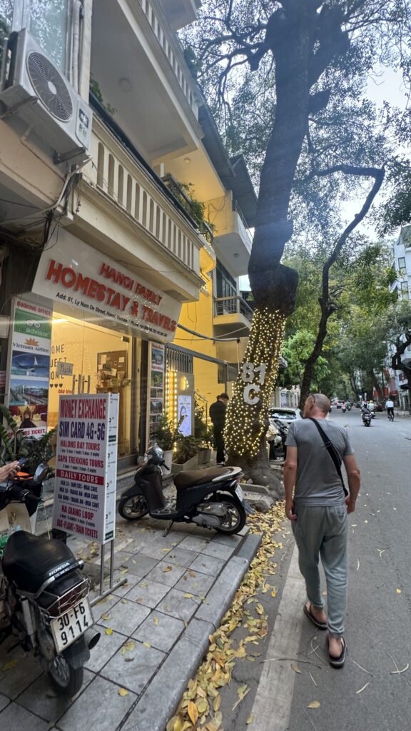 Gehsteig Hanoi