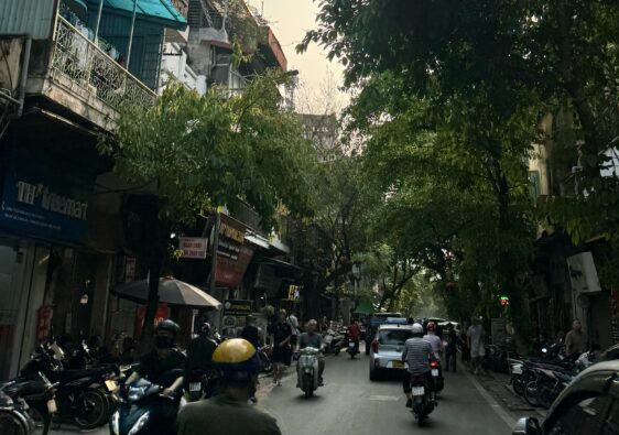 Straße Hanoi