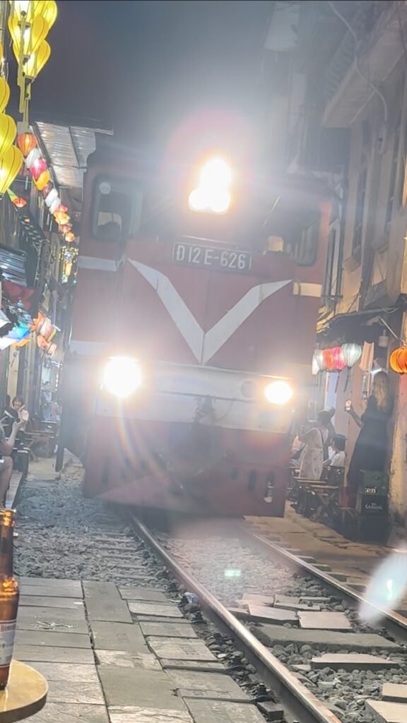 Trainstreet Zug Nacht