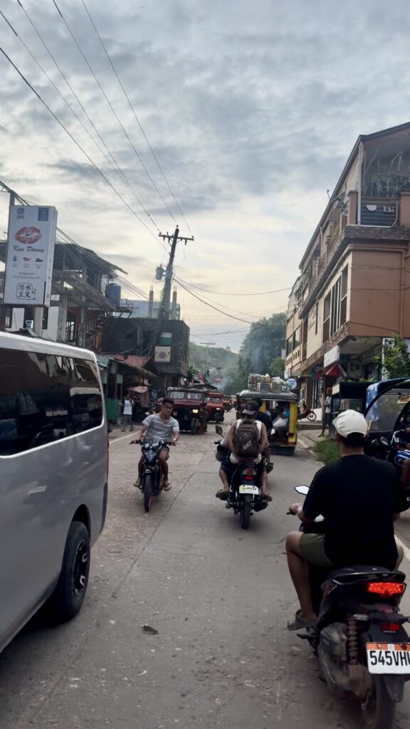 Rush hour Coron Town