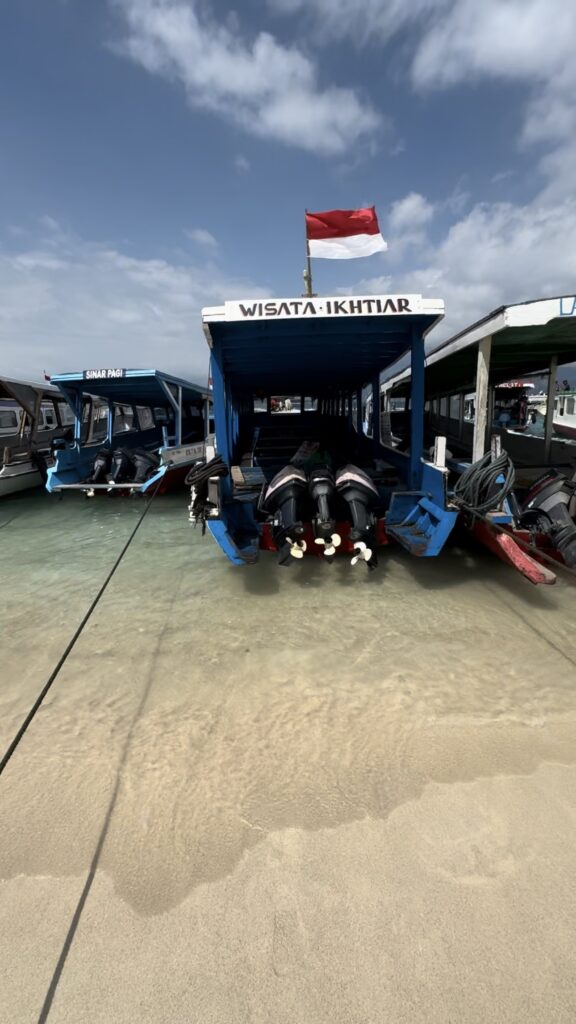 public pier gili trawangan