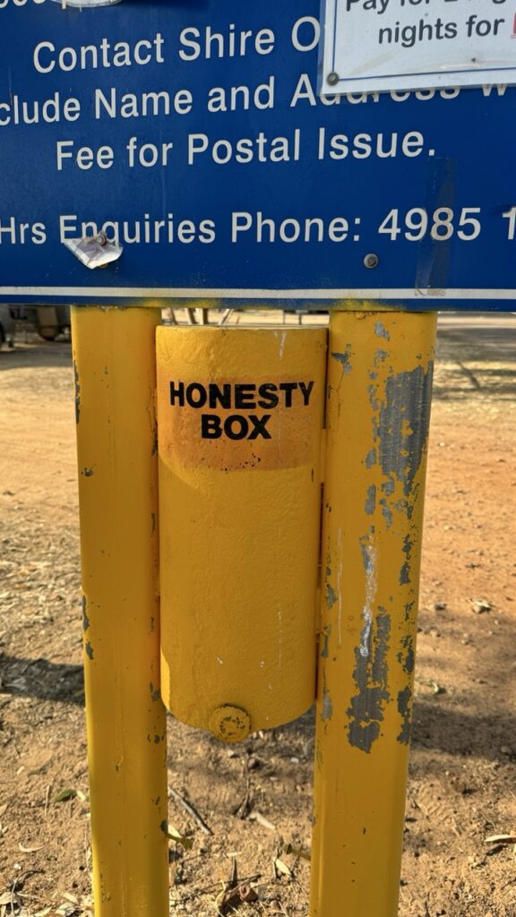 jericho showground honesty box 