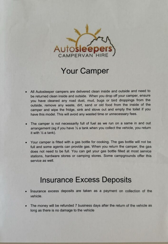 autosleeper contract