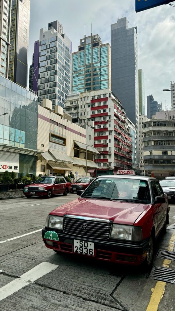 Hongkong taxi