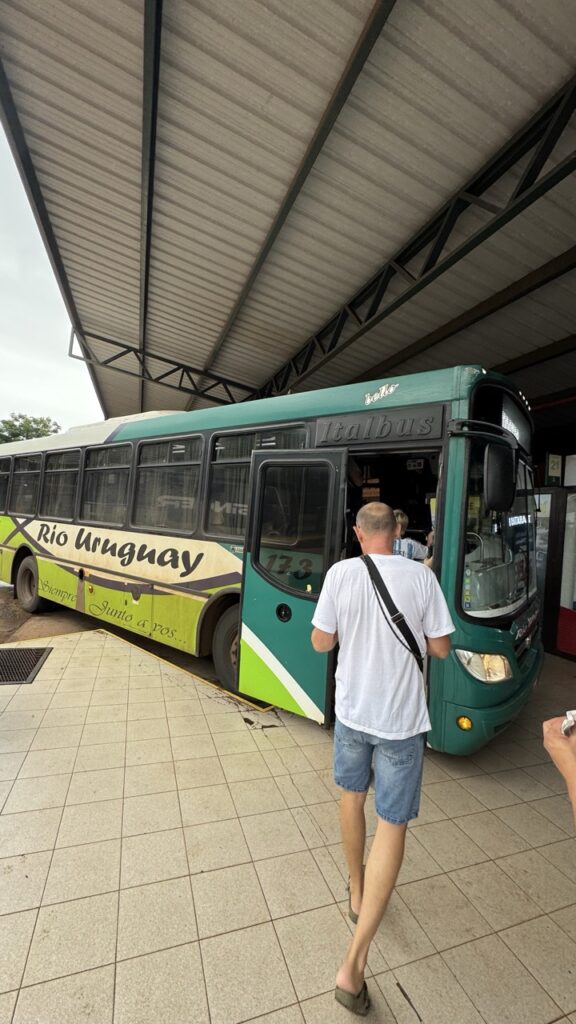 bus nach iguazu fälle argentinische seite